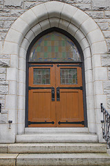 Image showing Old Historic Church Doors