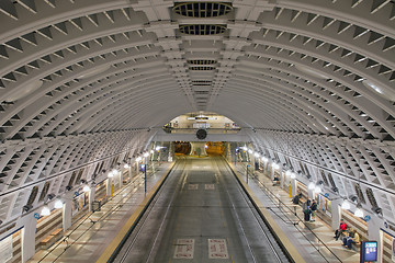 Image showing Pioneer Square Underground Bus Station