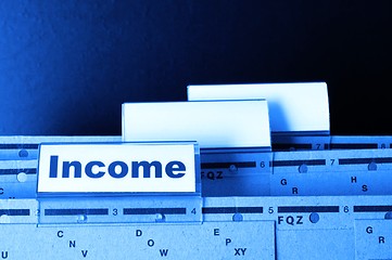 Image showing income