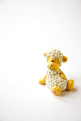 Image showing Funny lamb shaped toy 