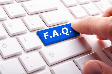 Image showing faq