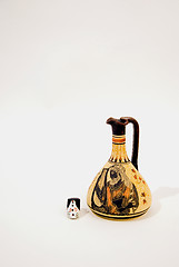 Image showing Amphora shaped vase 