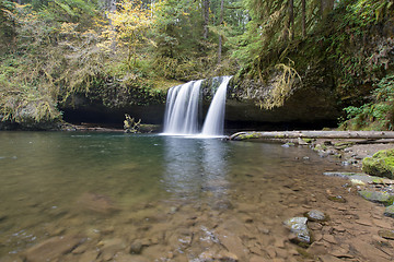 Image showing Upper Butte Falls in Oregon