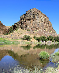 Image showing Rocks along John Day River in Central Oregon