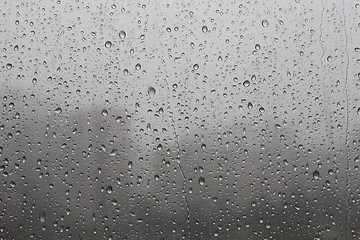 Image showing rain on window   