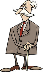 Image showing senior businessman