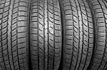 Image showing tire background