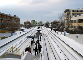 Image showing Subway station