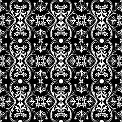 Image showing Seamless floral pattern