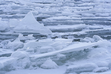 Image showing Frozen lake