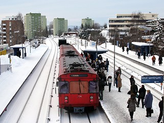 Image showing Subway station