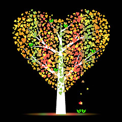 Image showing Valentine tree