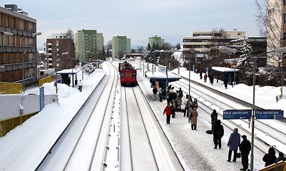 Image showing Subway station