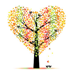 Image showing Valentine tree