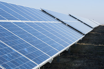 Image showing Solar photovoltaic panels