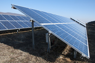 Image showing Solar photovoltaic panels