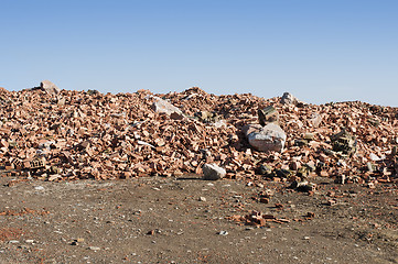 Image showing Landfill for disposal of construction waste