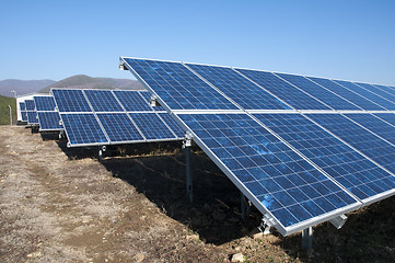 Image showing Solar photovoltaic panels