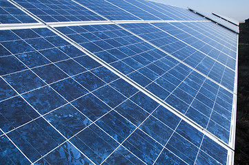 Image showing Solar photovoltaic panels