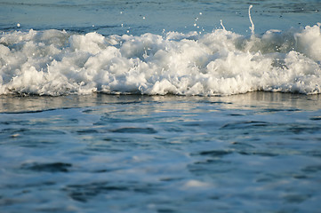 Image showing Waves closeup