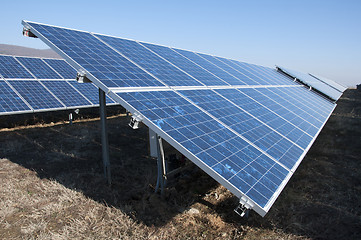 Image showing Solar photovoltaic panels