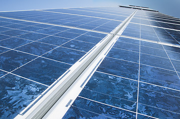 Image showing Solar photovoltaic panels