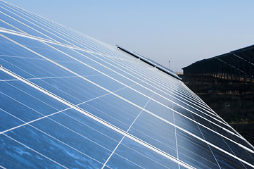 Image showing Solar photovoltaic panels