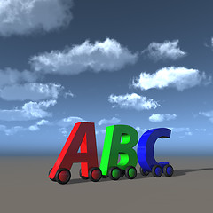 Image showing driving abc