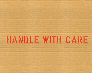 Image showing Corrugated cardboard