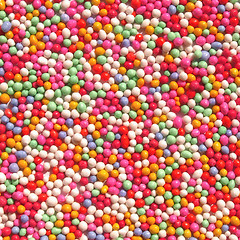 Image showing Colourful sugar