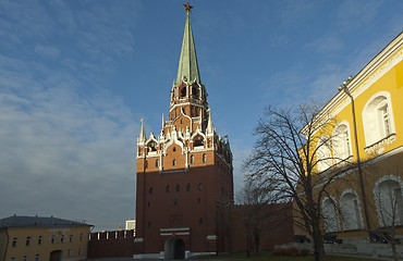 Image showing Moscow. Kremlin. Troitskaya tower