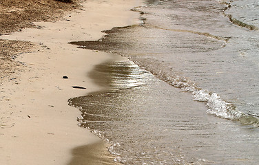Image showing beach closeup
