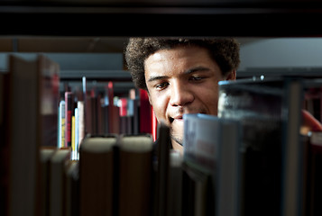 Image showing Man in Library