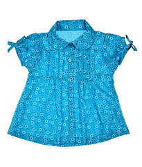 Image showing Baby blue dress
