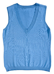 Image showing blue vest