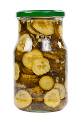Image showing Bank sliced â€‹â€‹pickles