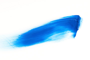 Image showing paints on the white paper