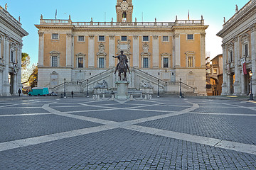 Image showing Equestrian Statue of Marcus Aurelius