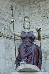 Image showing Statues at a Piazza