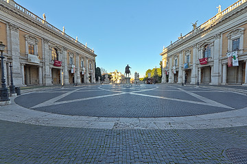 Image showing Equestrian Statue of Marcus Aurelius