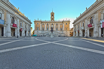 Image showing Equestrian Statue of Marcus Aurelius