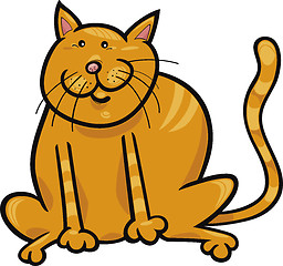 Image showing Yellow cat