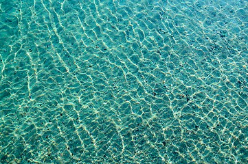 Image showing aqua background