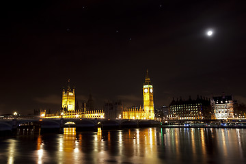 Image showing The houses of parliament