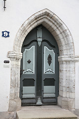 Image showing Estonia, Tallinn, Old Town. Door