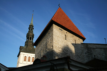 Image showing Estonia, Tallinn, Old Town. Fortress