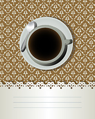 Image showing Coffee card