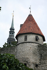 Image showing Estonia, Tallinn, Old Town. Fortress