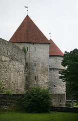 Image showing Estonia, Tallinn, Old Town. Fortress