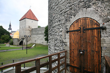 Image showing Estonia, Tallinn, Old Town. Fortress